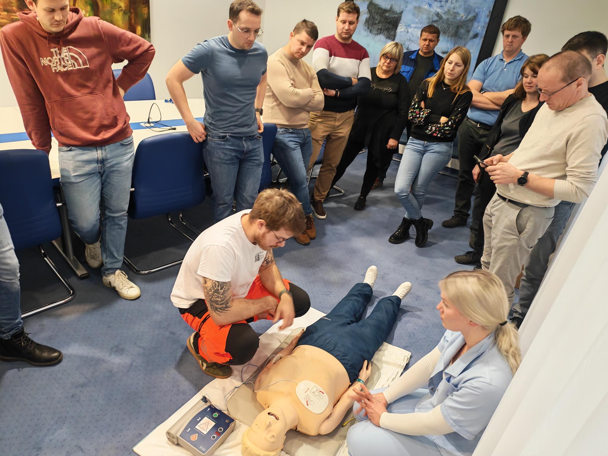 Iskra PIO - prva pomoc